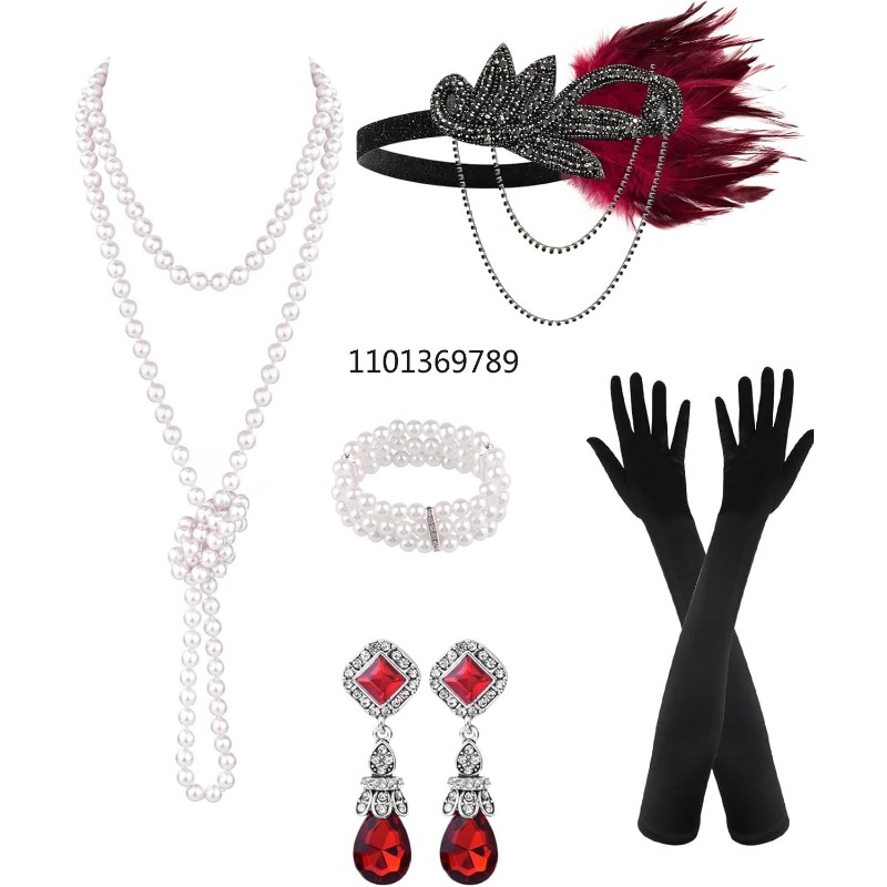 Women'S Fashion Roaring 20S - 6 Pcs 1920s Flapper Accessories for