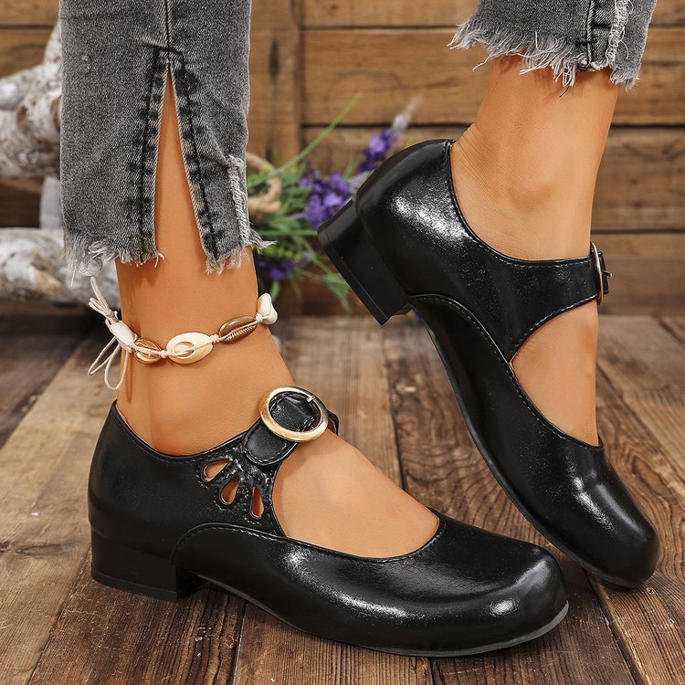 Women Fashion Designers - Women's Fashion New Buckle Design Comfortable