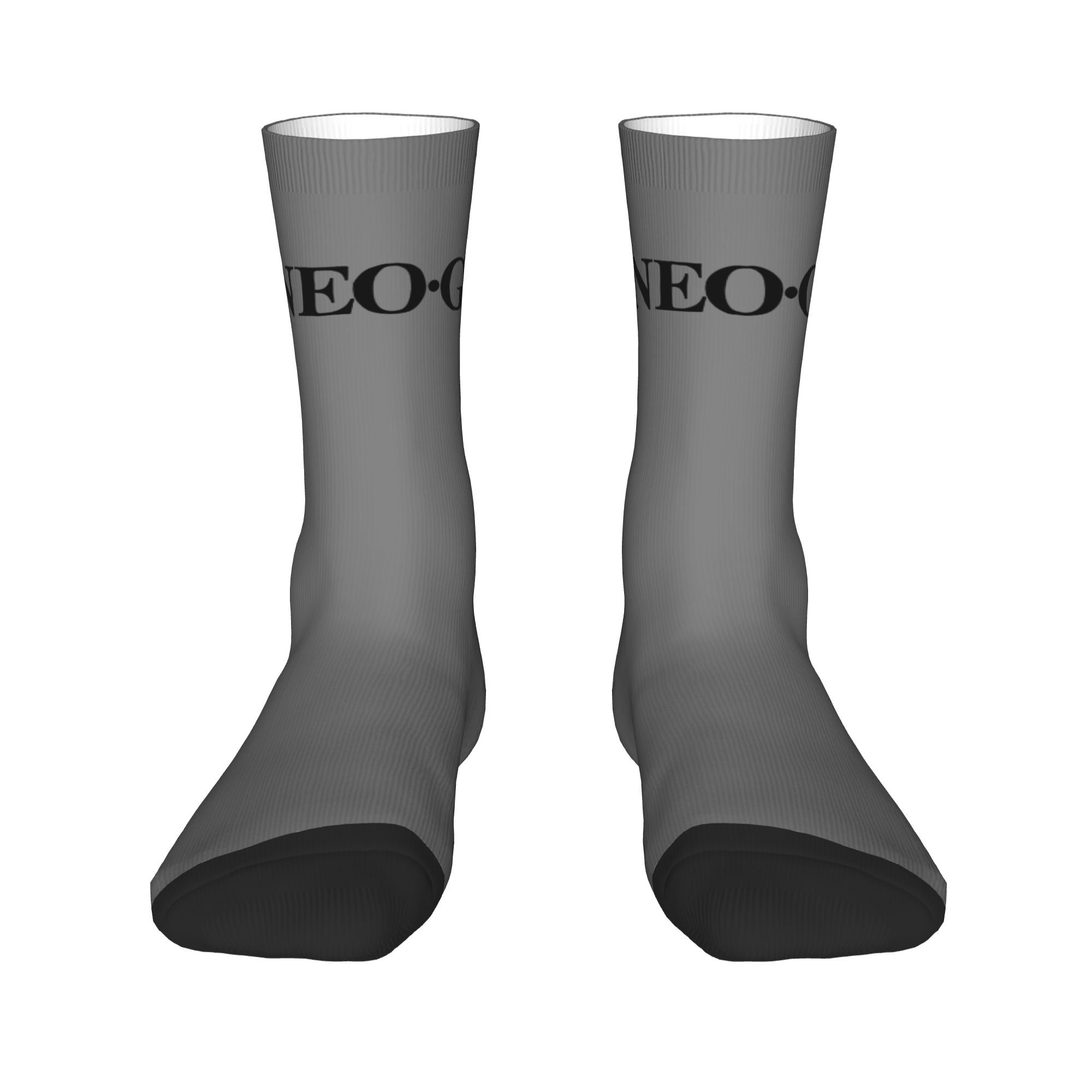 Women Fashion Youtube - Custom Fashion Neo Geo Logo Socks