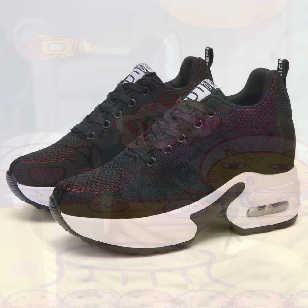Women'S Yellow Fashion Sneakers - Red Size 36 Shoes Woman Tennis