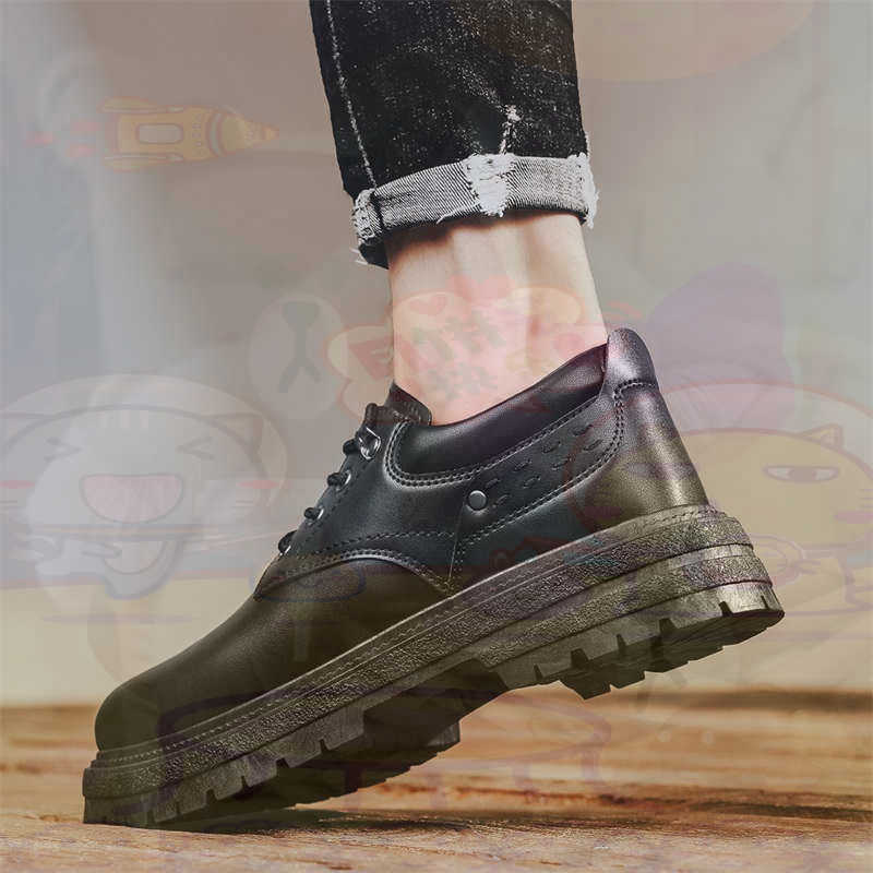 Women'S Yellow Fashion Sneakers - Dark Natural Leather Fashion Trainers Tennis