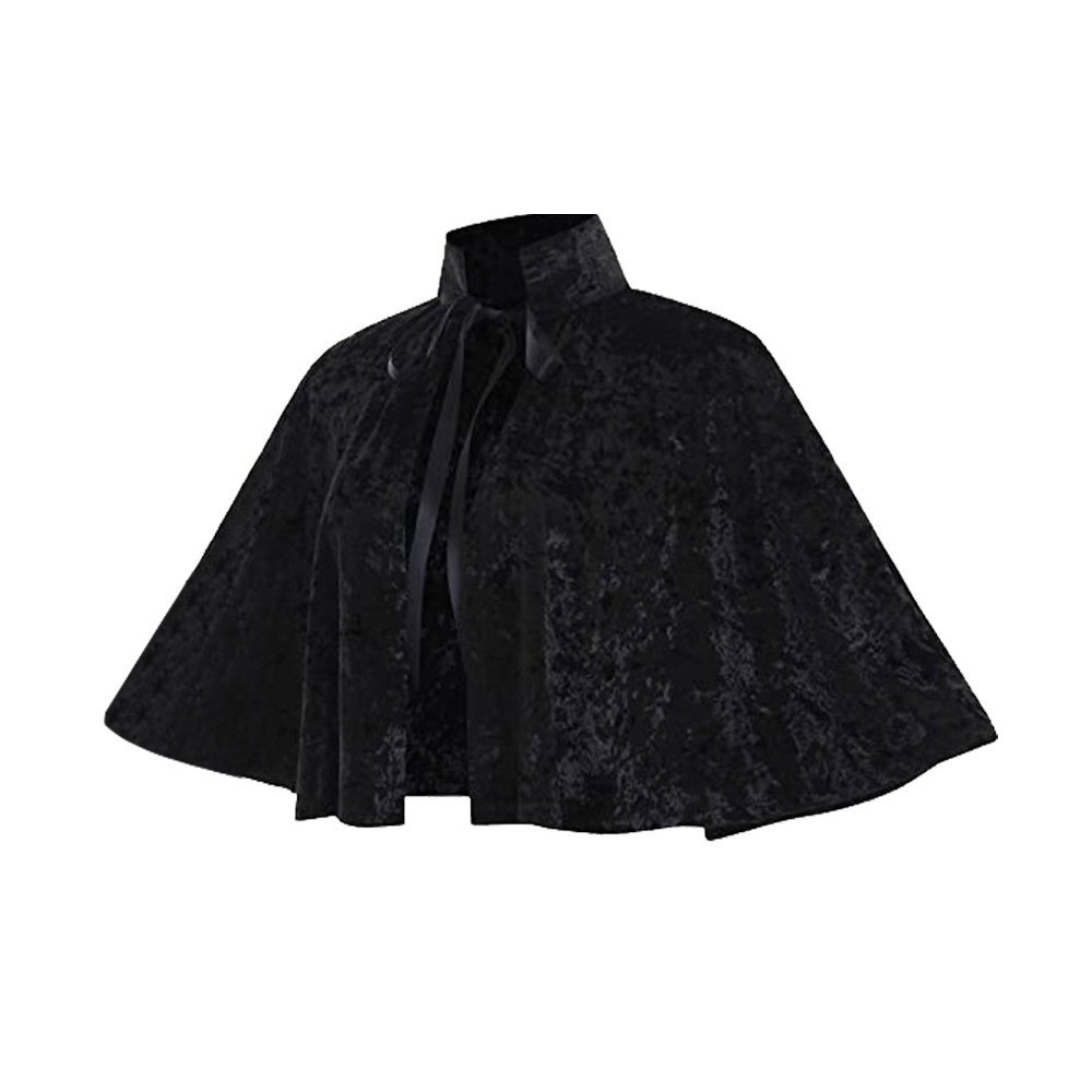 Women'S Fashion Essentials - New Vintage Cosplay Velvet Cape Victorian