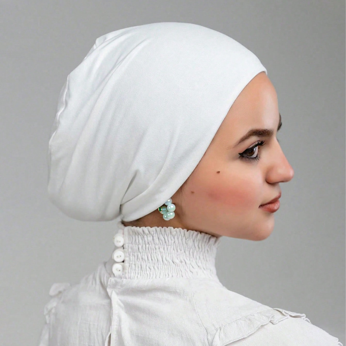 Women Fashion Hats - Hot Soild Cotton Modal Jersey Hijabs