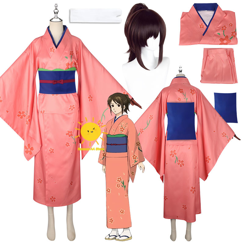 Corset Top Boned - Anime GINTAMA Cosplay Costumes Shimura Tae