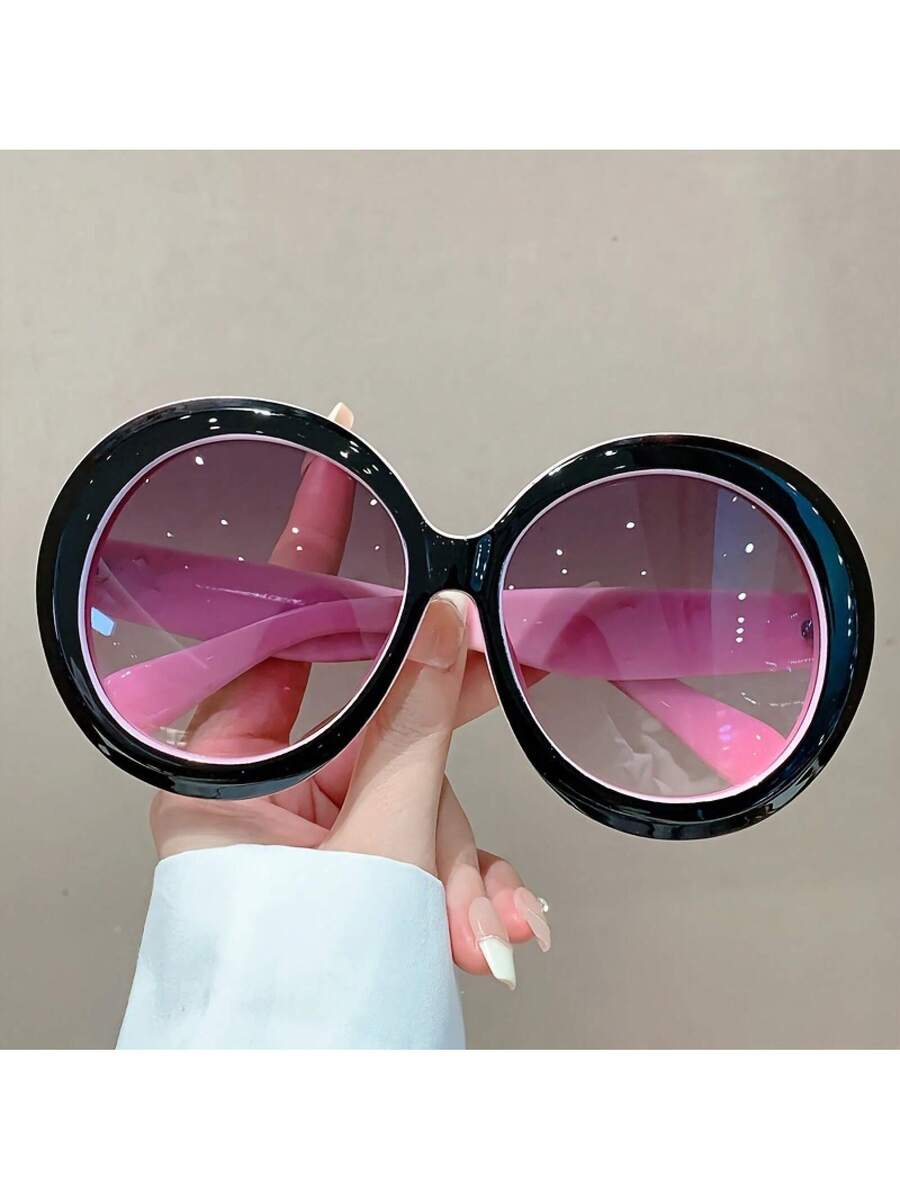 Women'S Fashion Glasses Non Prescription - Women's Large Round Frame Glasses -
