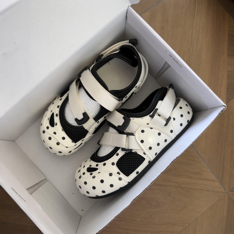 Women'S Fashion Velcro Sneakers - Fashion Women's Sandals Velcro Polka Dot