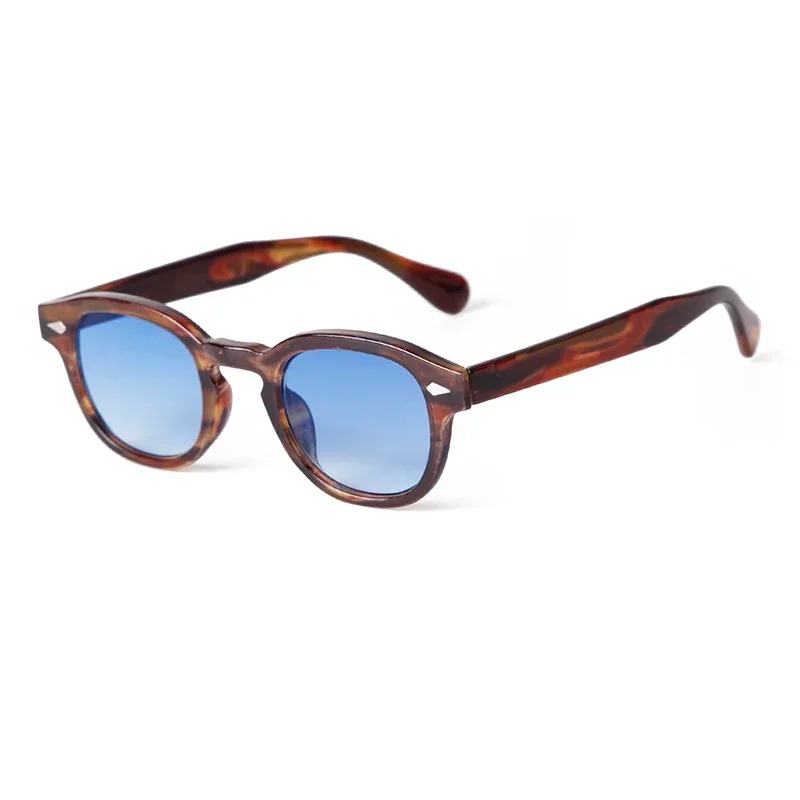 Fashion Transparent Blue Round - Women'S Fashion Eyewear 评论和价格