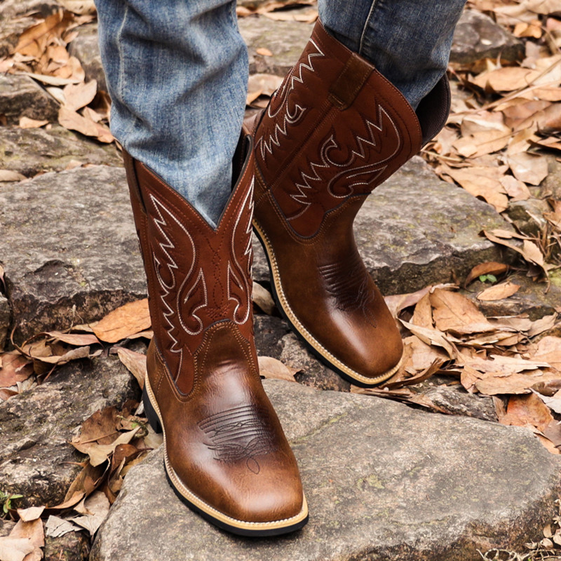 Fashion Men Women Mid-calf Boo - Women'S Fashion Riding Boots 评论和价格