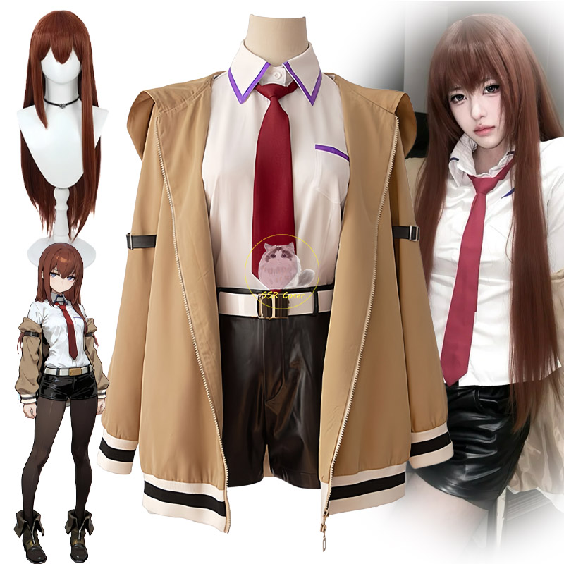 Anime Makise Kurisu Cosplay Co - Women'S Fashion Hoodie 评论和价格