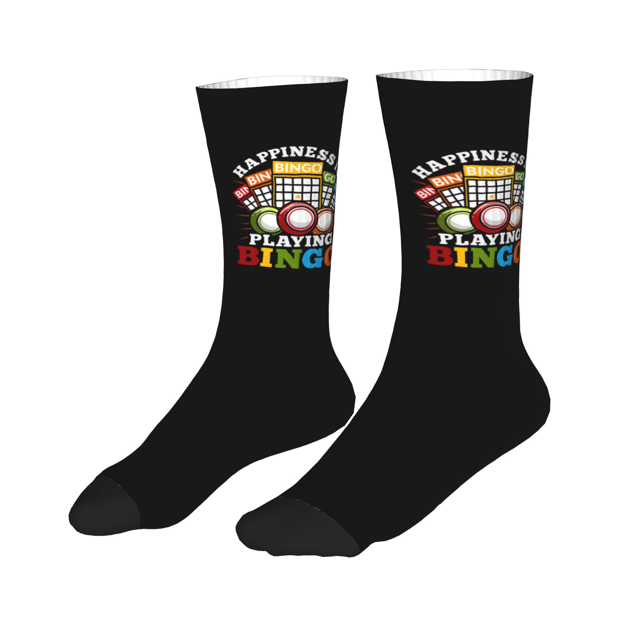 Hot Game Bingo Dress Socks Men - Women Fashion Youtube 评论和价格