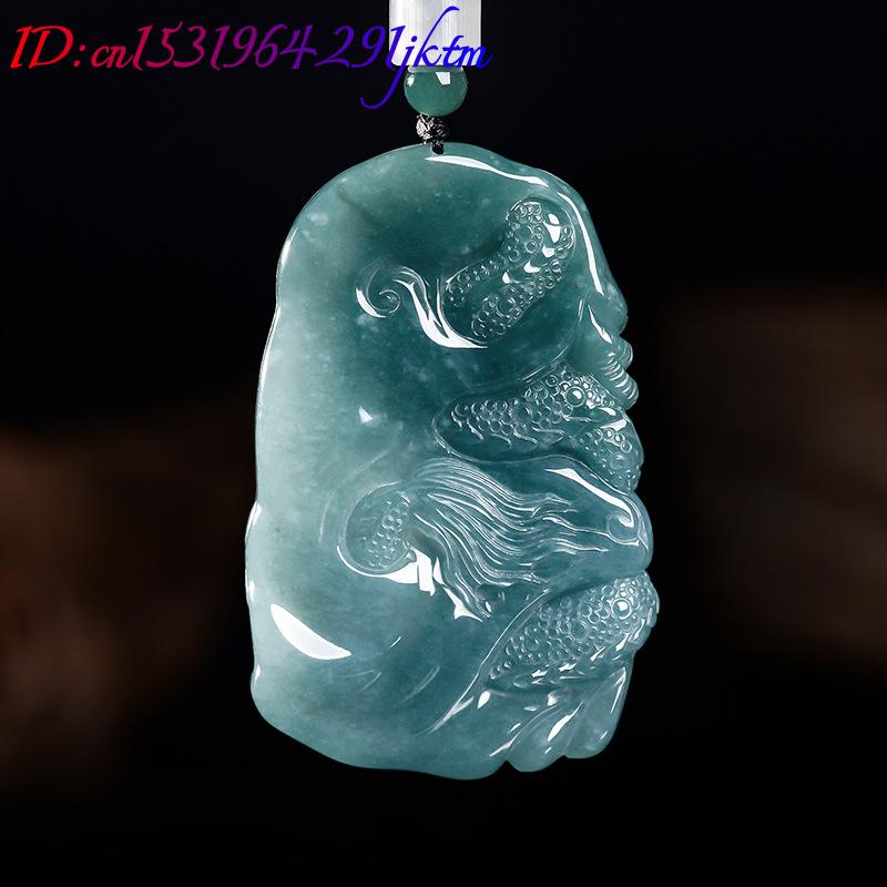 Natural Burmese Jadeite Dragon - Women Fashion Designers 评论和价格