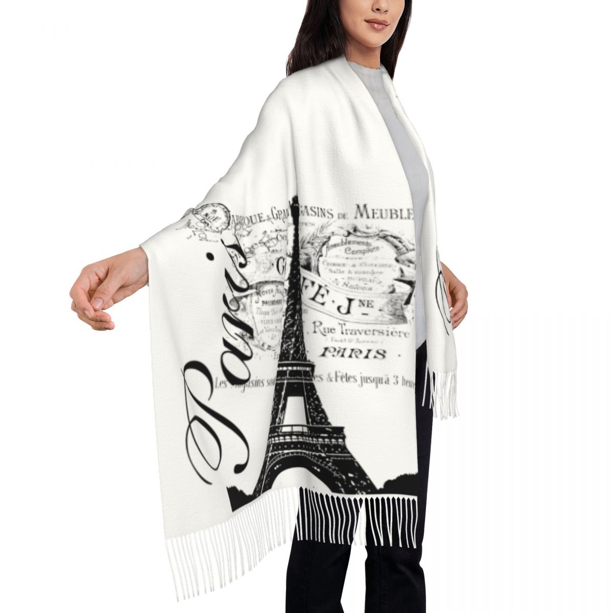 Custom Printed Vintage Eiffel  - Women'S Fashion Paris 评论和价格