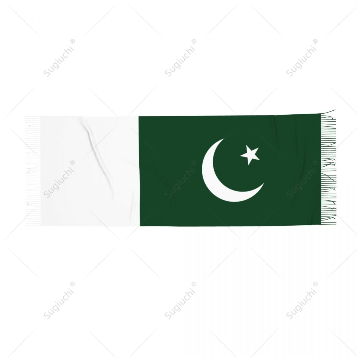 Pakistan Flag Scarf Pashmina W - Women Fashion Pakistan 评论和价格