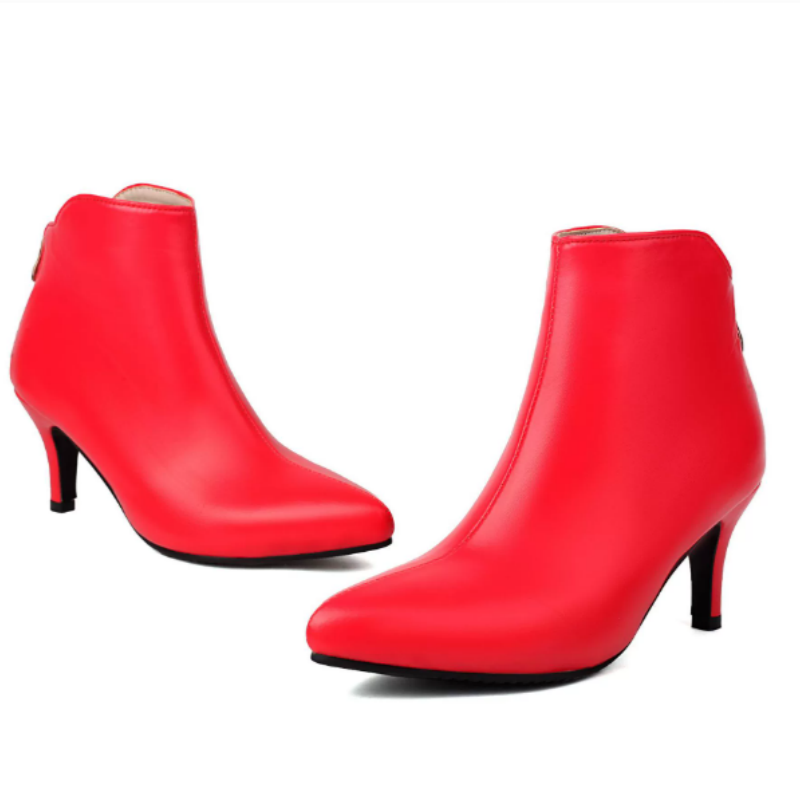 Lady 48 Gold Silver Red Thin H - Women'S Fashion Riding Boots 评论和价格