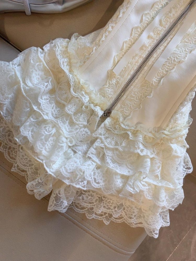 Cute Desire Lace Bustier Top H - Corset Top Boned 评论和价格