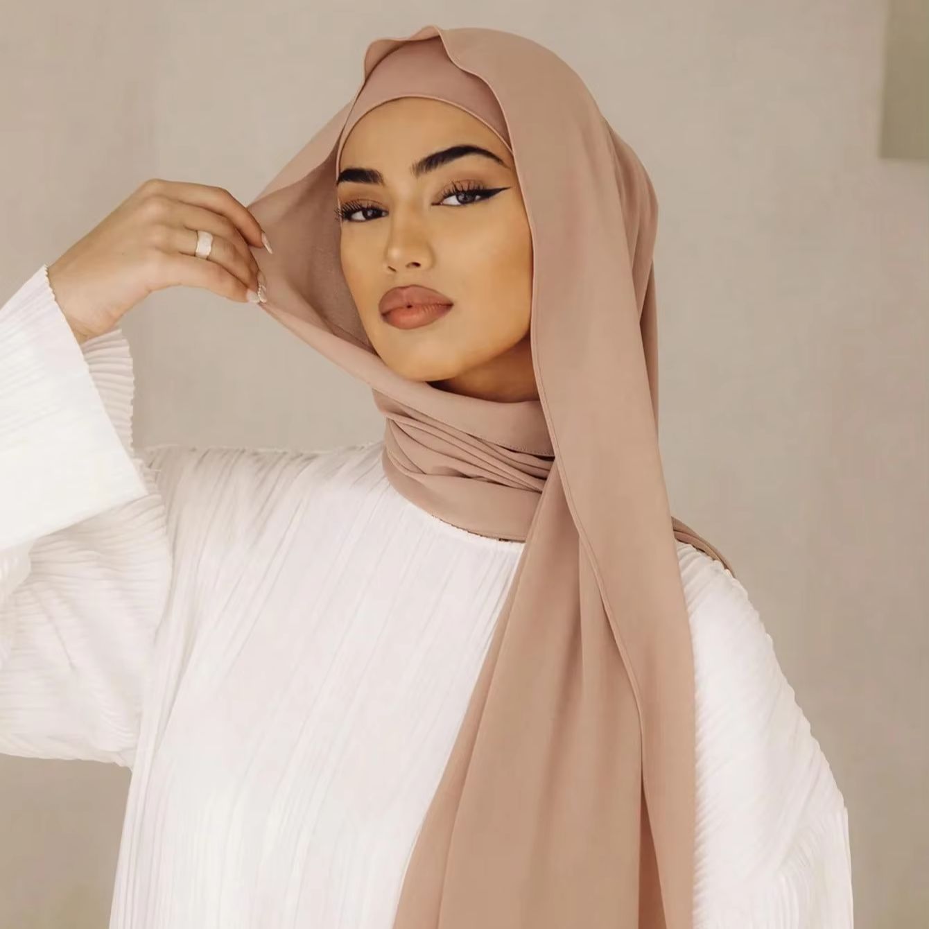 2Pcs/Set Women's Hijab Scarf A - Women Fashion Youtube 评论和价格