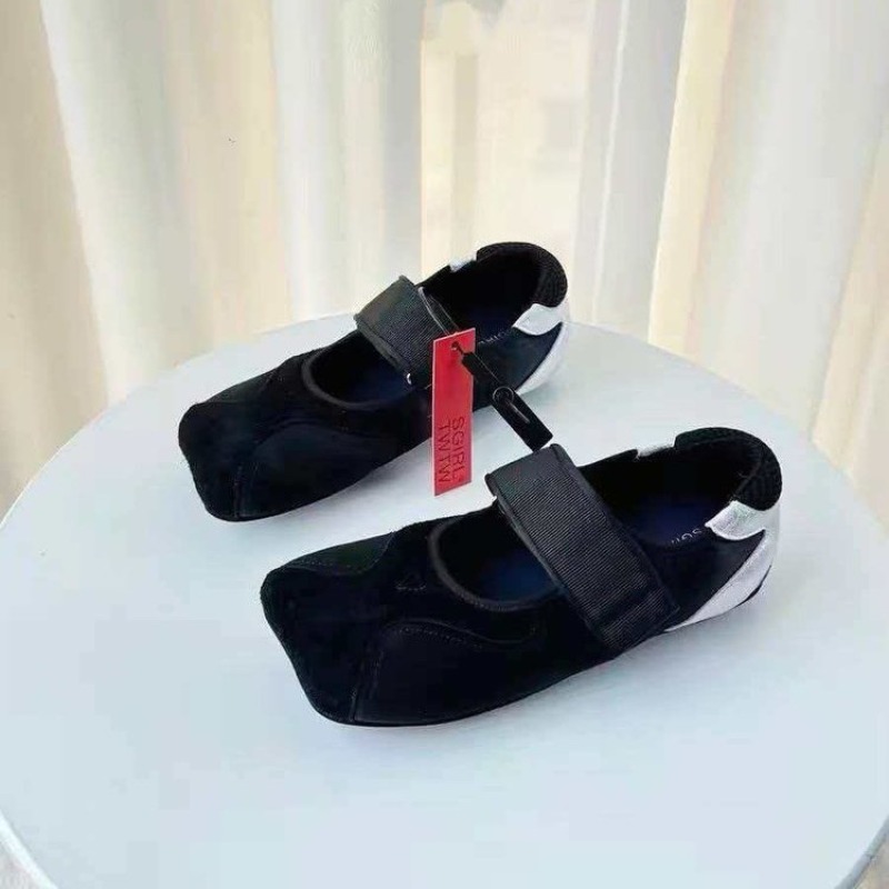 2026 New Square Head Ugly Cute - Women'S Fashion Velcro Sneakers 评论和价格