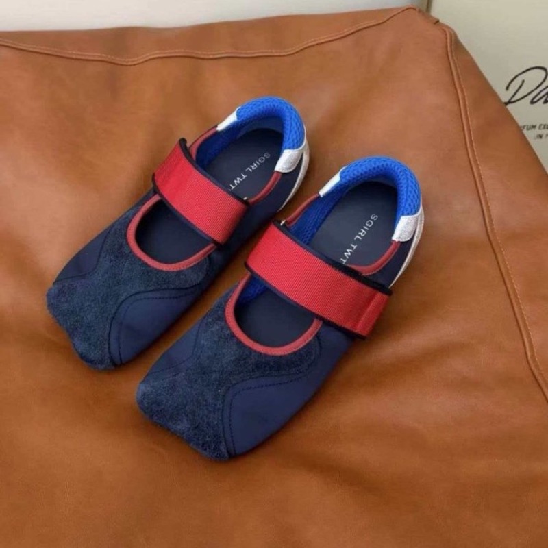 2026 New Square Head Ugly Cute - Women'S Fashion Velcro Sneakers 评论和价格