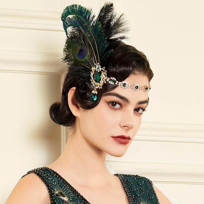 Flapper Accessories Set 1920s  - Women'S Fashion Roaring 20S 评论和价格
