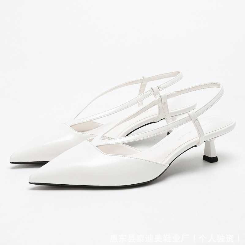 Sexy Pointed Toe Kitten Heel W - Women Fashion Designers 评论和价格
