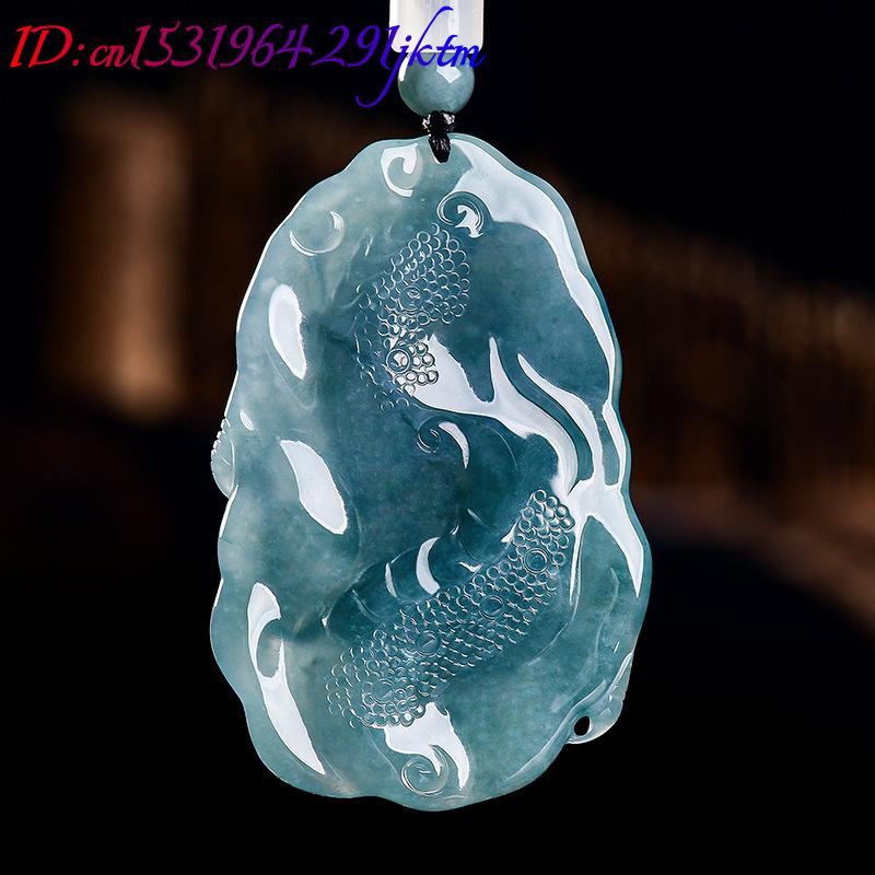 Natural Burmese Jadeite Dragon - Women Fashion Designers 评论和价格