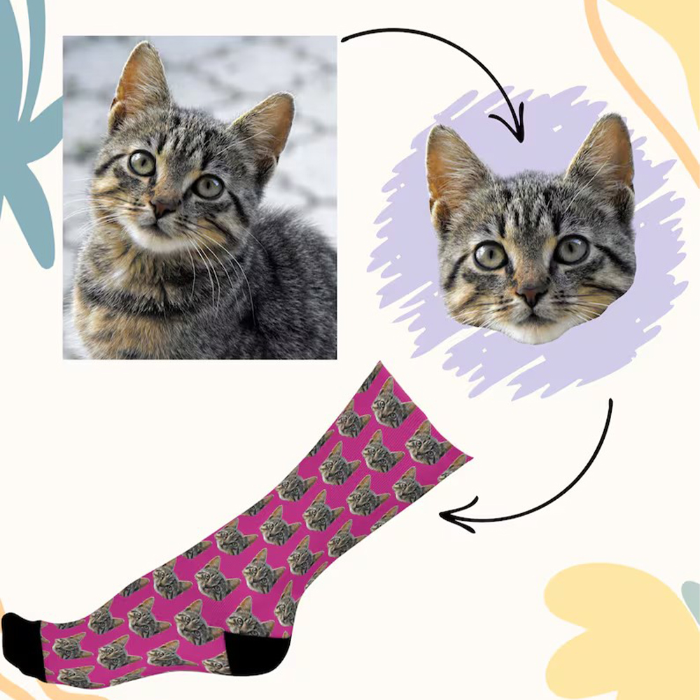 Customize face socks fashion h - Women Fashion Youtube 评论和价格