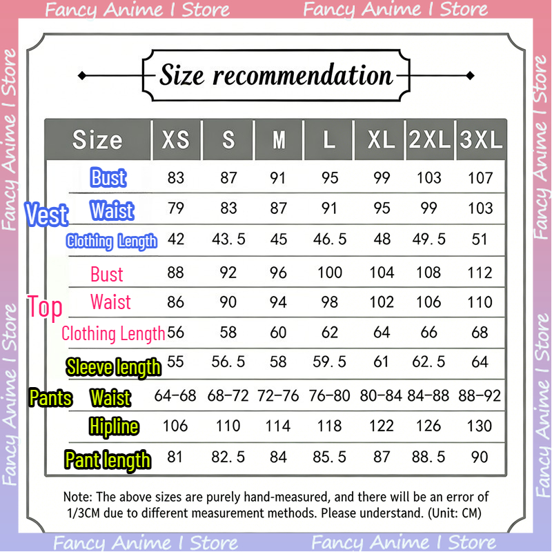 Anime Akaza Copsplay Costume H - Women'S Fashion Vest Tops 评论和价格