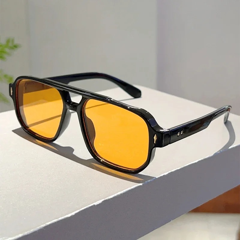 New Vintage Double Bridges Squ - Women'S Fashion Eyewear 评论和价格