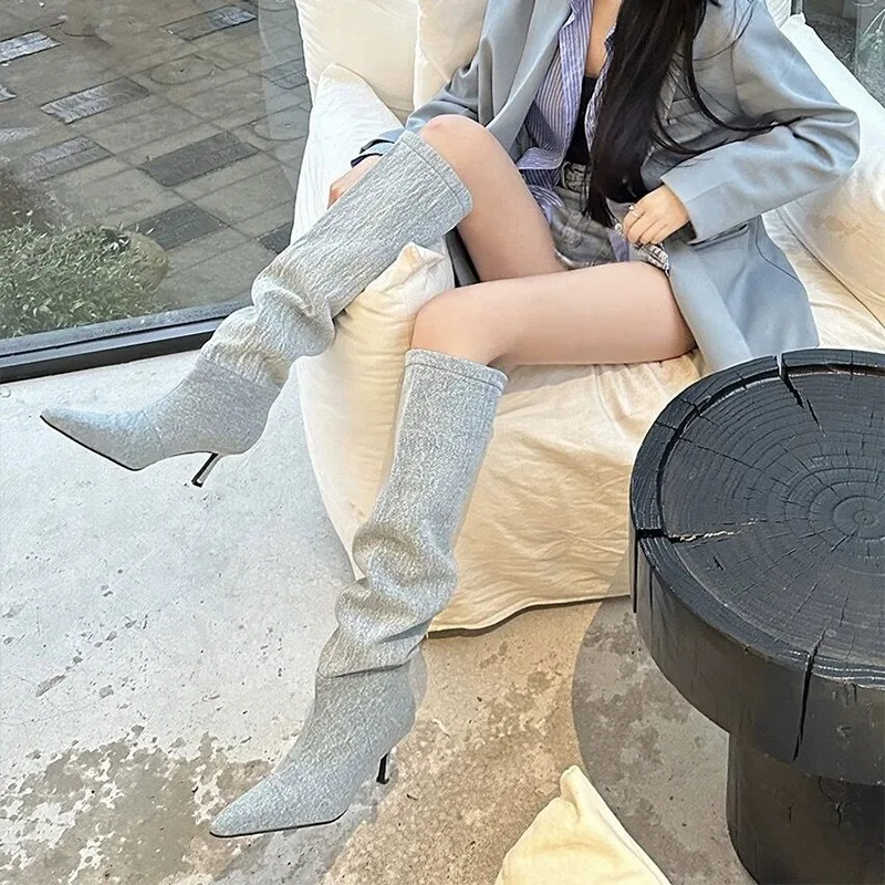 High Heel Long Tube over Knee  - Women Fashion Youtube 评论和价格