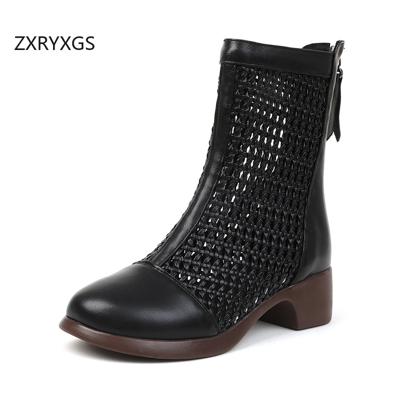 ZXRYXGS 2026 Top Cowhide Woven - Women Fashion Youtube 评论和价格