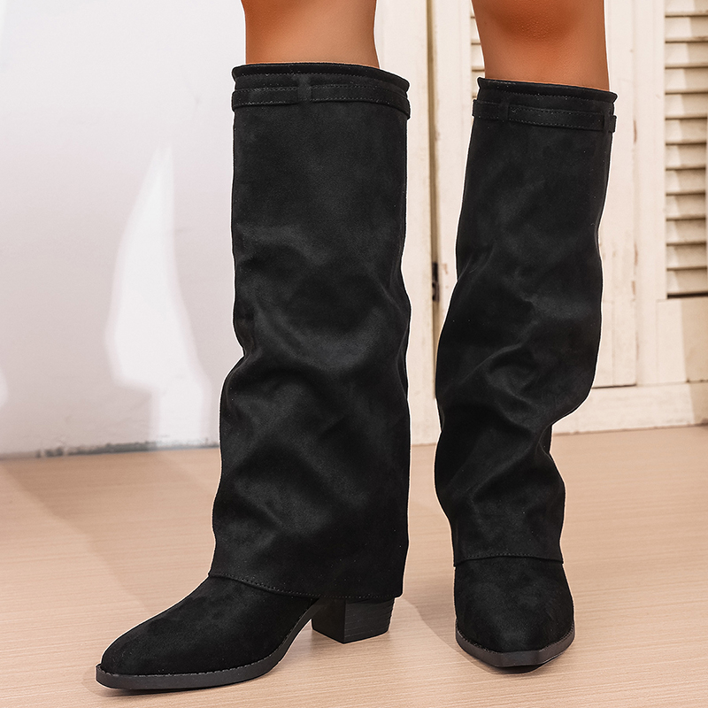 Fashion Slip On High Heeled Kn - Women Fashion Youtube 评论和价格