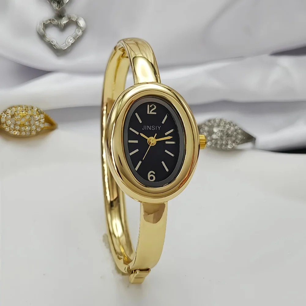 Famous Brand Gold Quartz Watch - Women'S Fashion Digital Watch 评论和价格