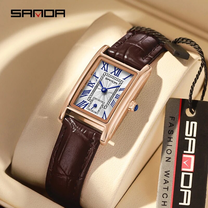 SANDA 1116 New Fashion 2024 El - Women'S Fashion Digital Watch 评论和价格