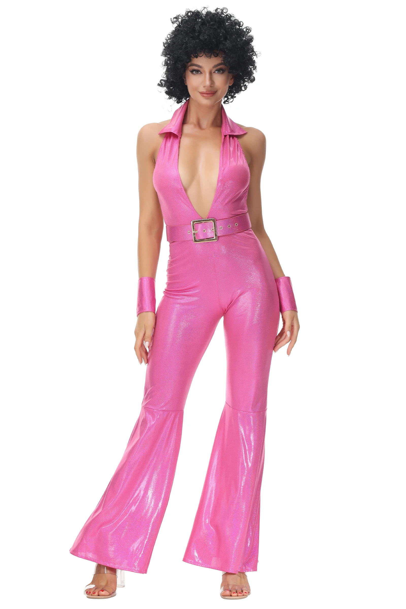 Woman Sexy 70s 80s Hippie Cost - Women'S Fashion From The 70S 评论和价格