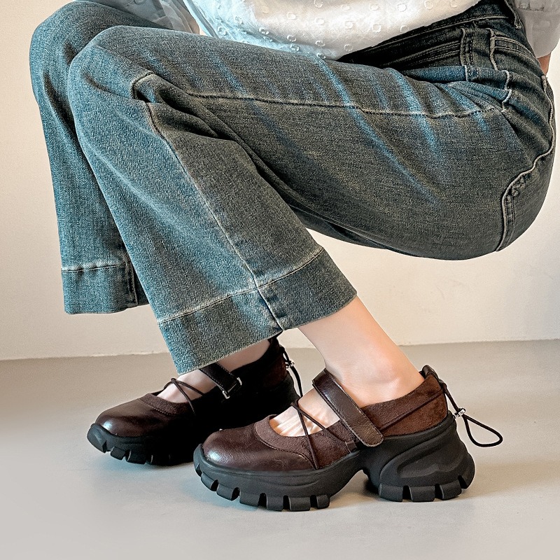 New Retro Ballet Mary Jane Sho - Women Fashion Brand 评论和价格