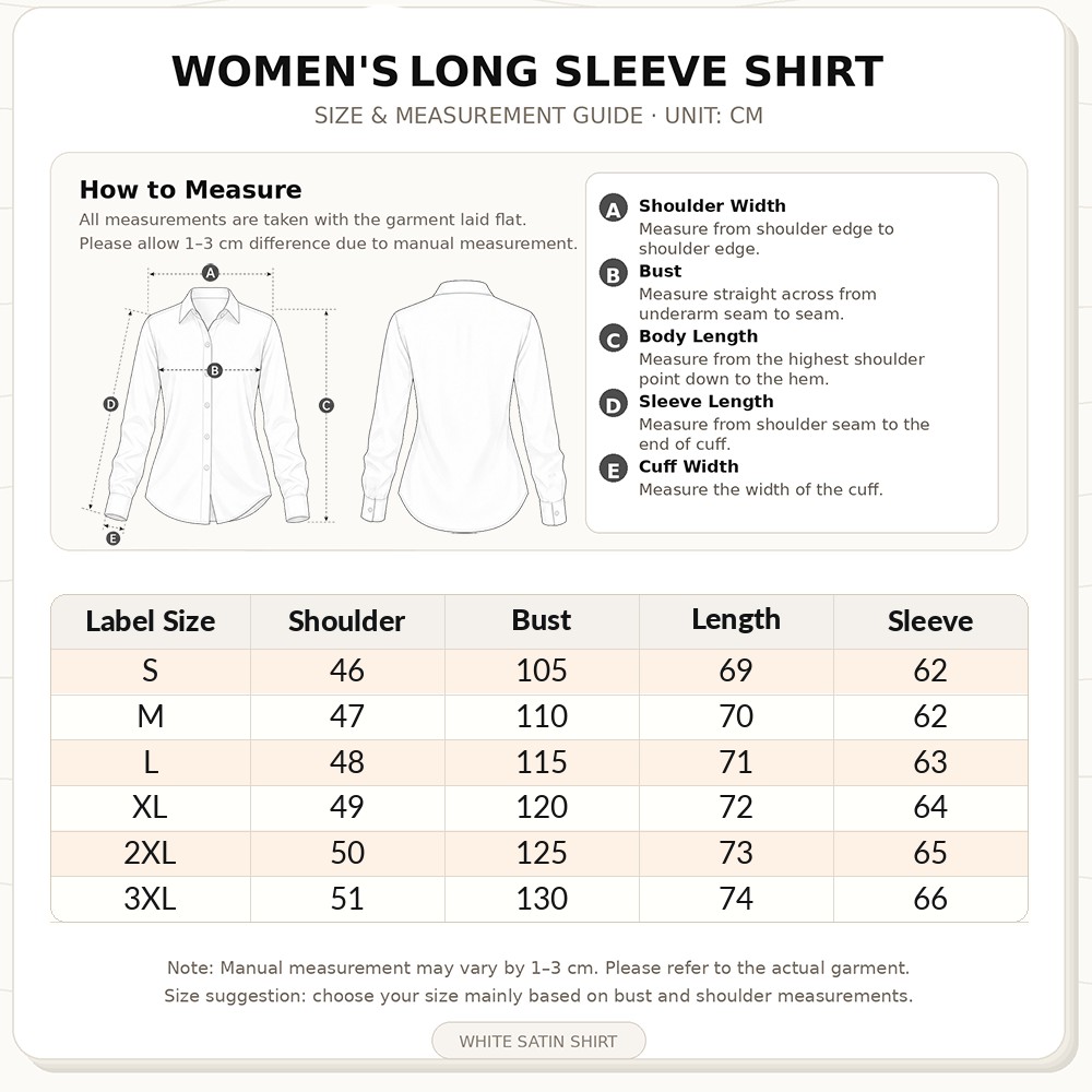 Women Satin Lapel Collar Shirt - Women'S Fashion Essentials 评论和价格