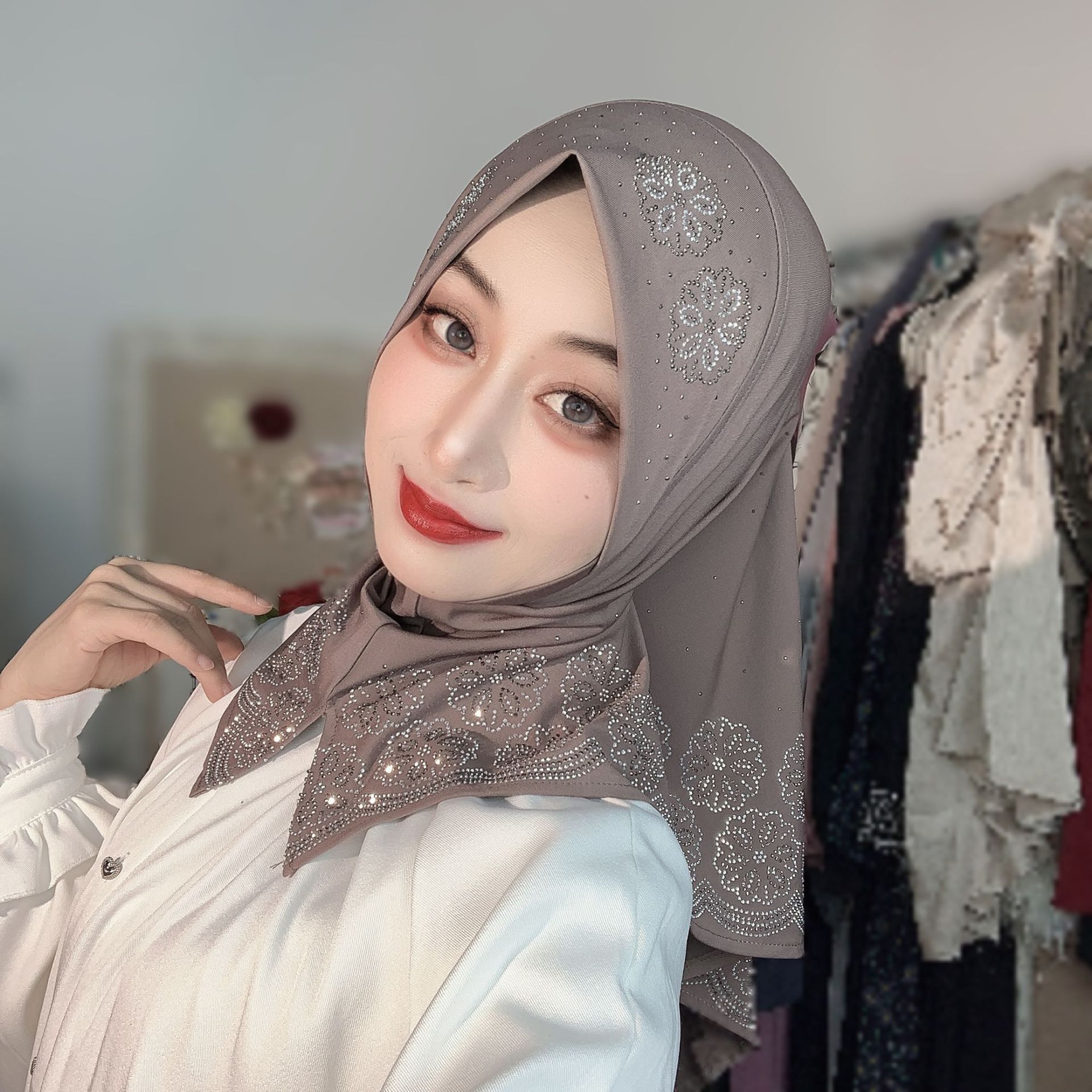 Ready To Wear Muslim Hijab Wom - Women Fashion Designers 评论和价格