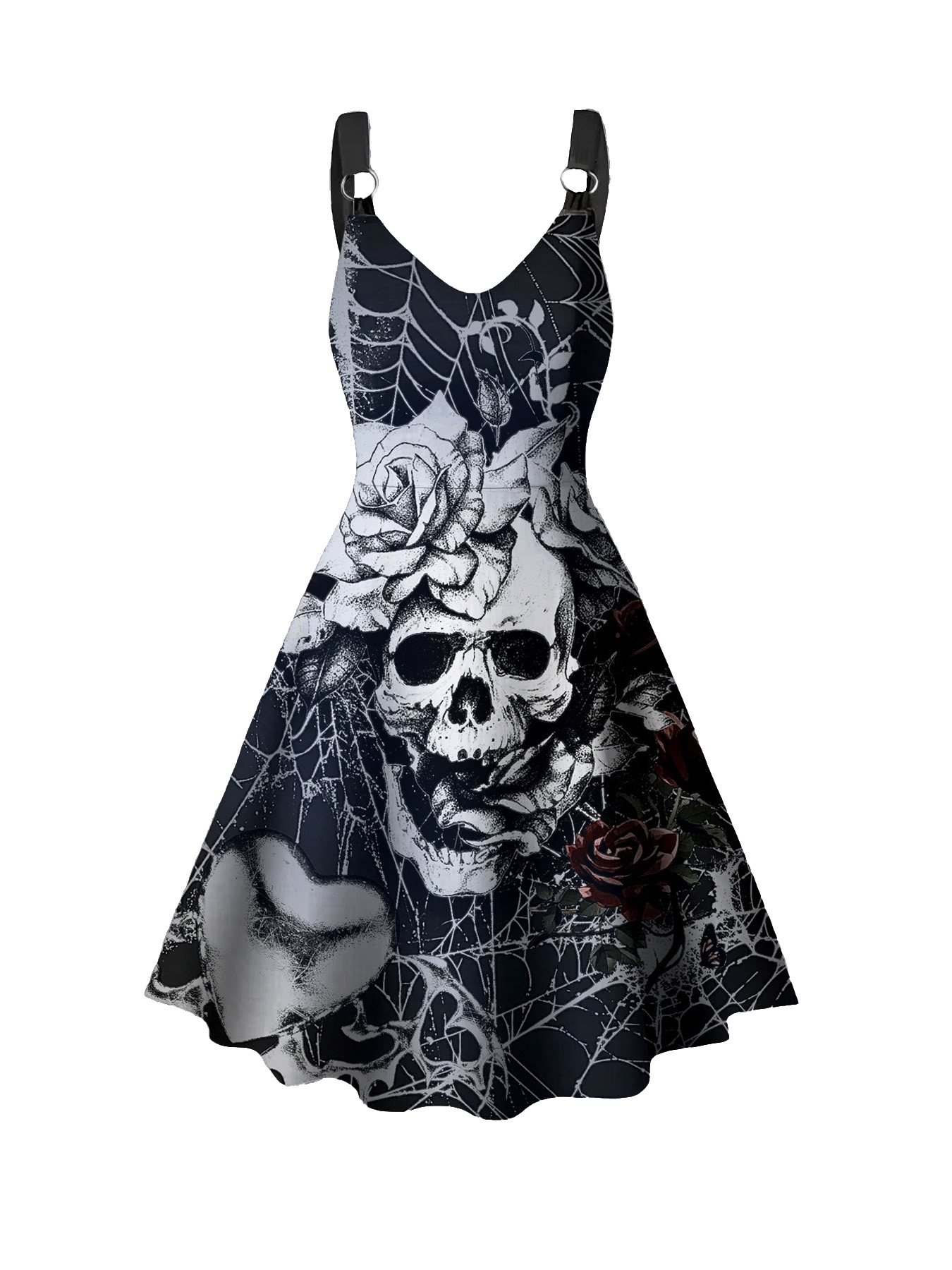Plus Size Goth Punk Dress Wome - Corset Top Boned 评论和价格