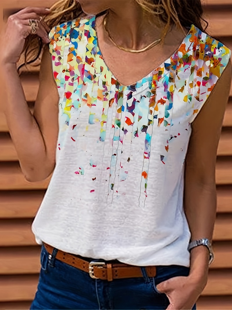 Plus Size  1XL-5XL Women's Fas - Women'S Fashion Vest Tops 评论和价格
