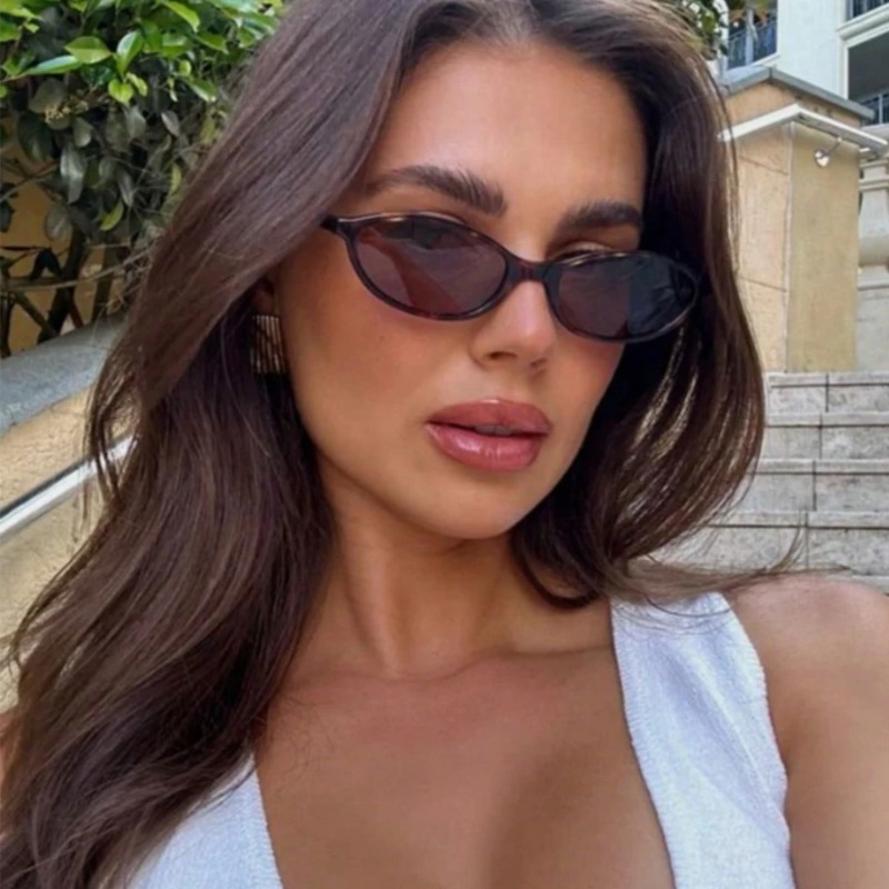 Retro Oval Frame Sunglasses Fa - Women'S Fashion Eyewear 评论和价格