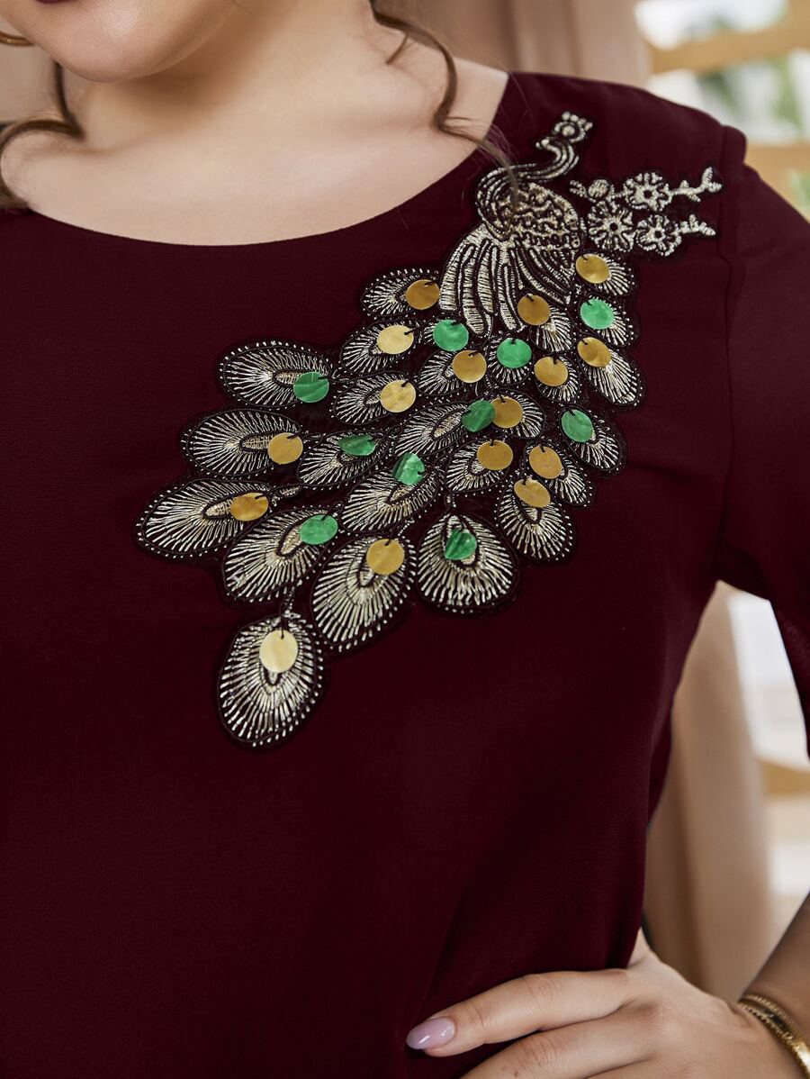 Plus Size Women's Embroidered  - Women'S Fashion Essentials 评论和价格