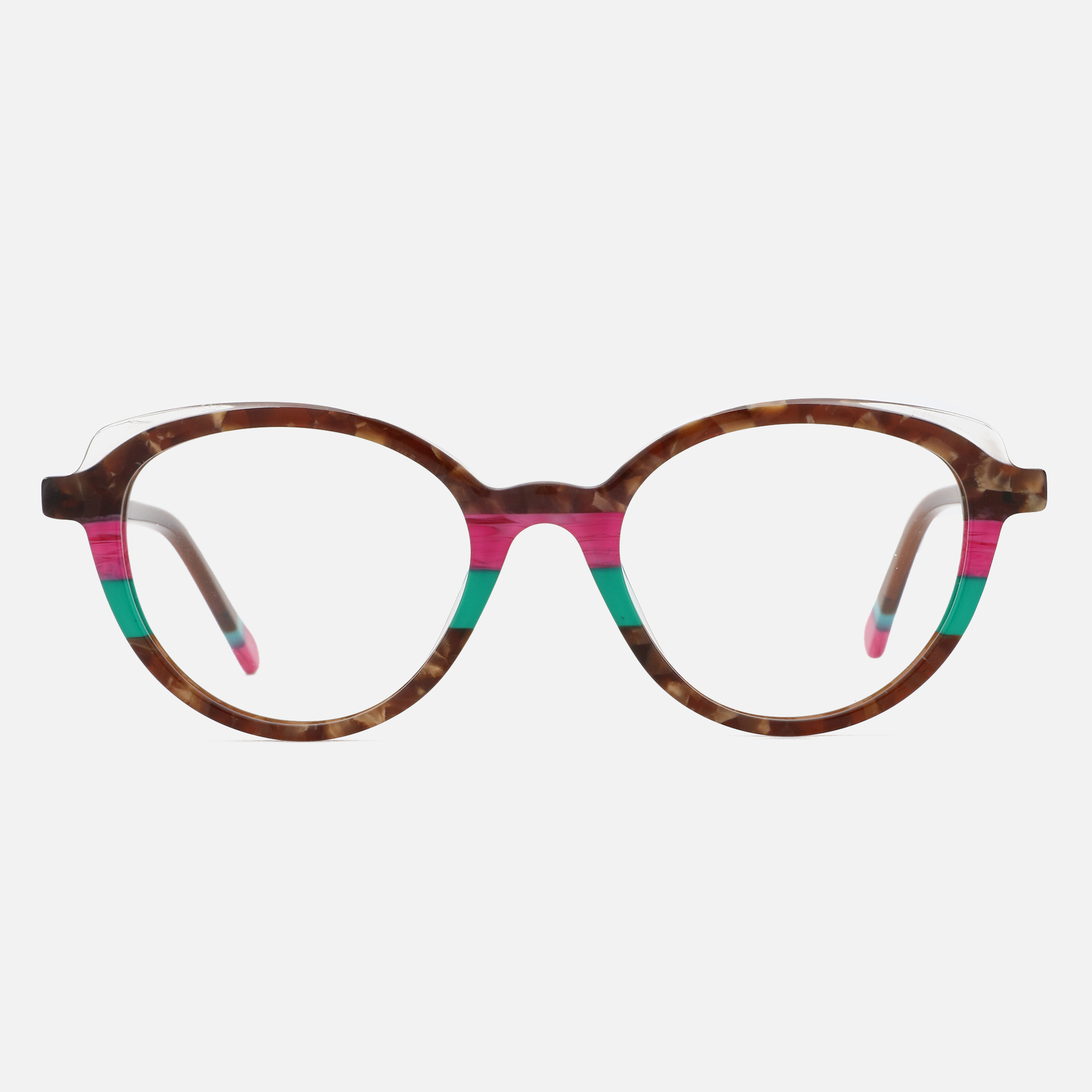 ZENOTTIC Design Women Oval Ace - Women'S Fashion Glasses Non Prescription 评论和价格