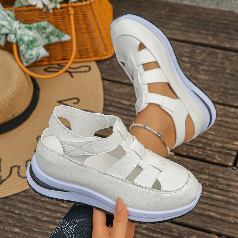 Womens Platform Sneaker Sandal - Women'S Fashion Velcro Sneakers 评论和价格