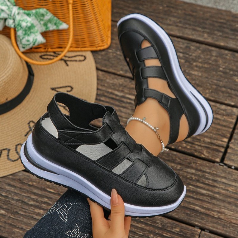 Womens Platform Sneaker Sandal - Women'S Fashion Velcro Sneakers 评论和价格
