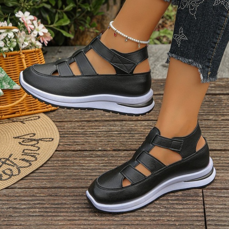 Womens Platform Sneaker Sandal - Women'S Fashion Velcro Sneakers 评论和价格