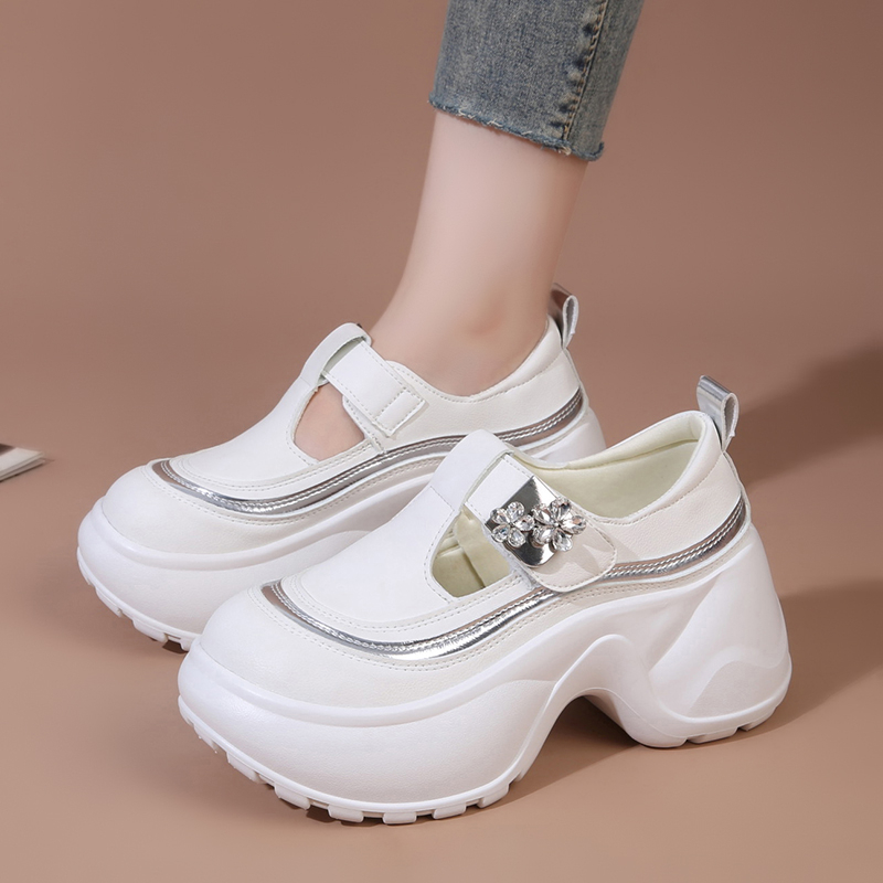 Fashion Glitter Decoration Cas - Women'S Fashion Velcro Sneakers 评论和价格
