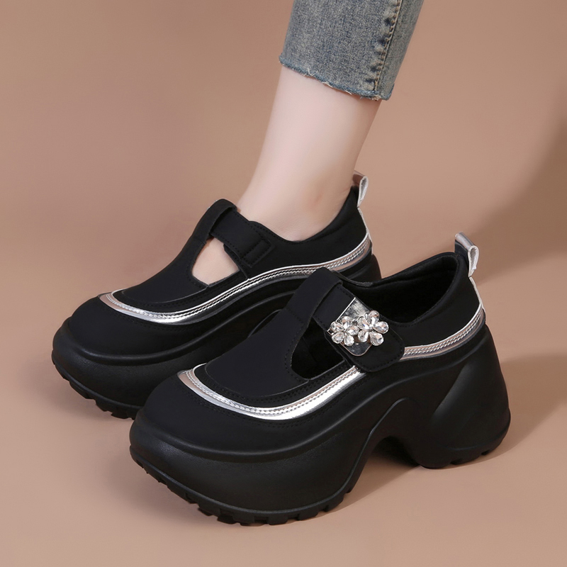 Fashion Glitter Decoration Cas - Women'S Fashion Velcro Sneakers 评论和价格