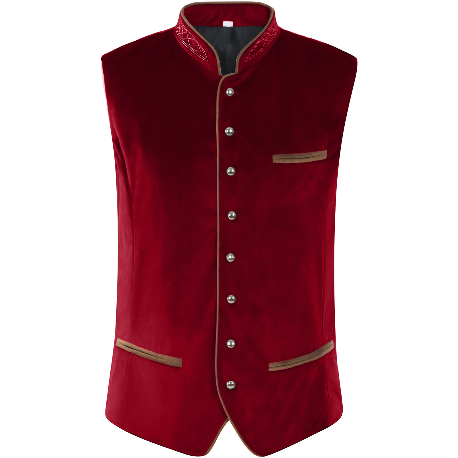 Munich Oktoberfest-Style Vest  - Women'S Fashion Vest Tops 评论和价格