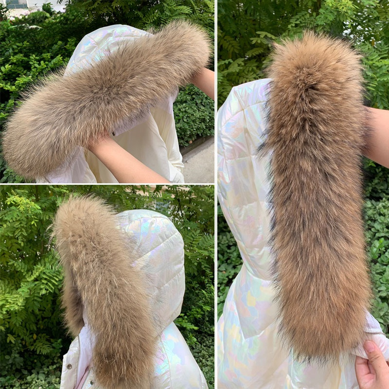 Real Fur Collar for Coat Parka - Women'S Fashion Essentials 评论和价格