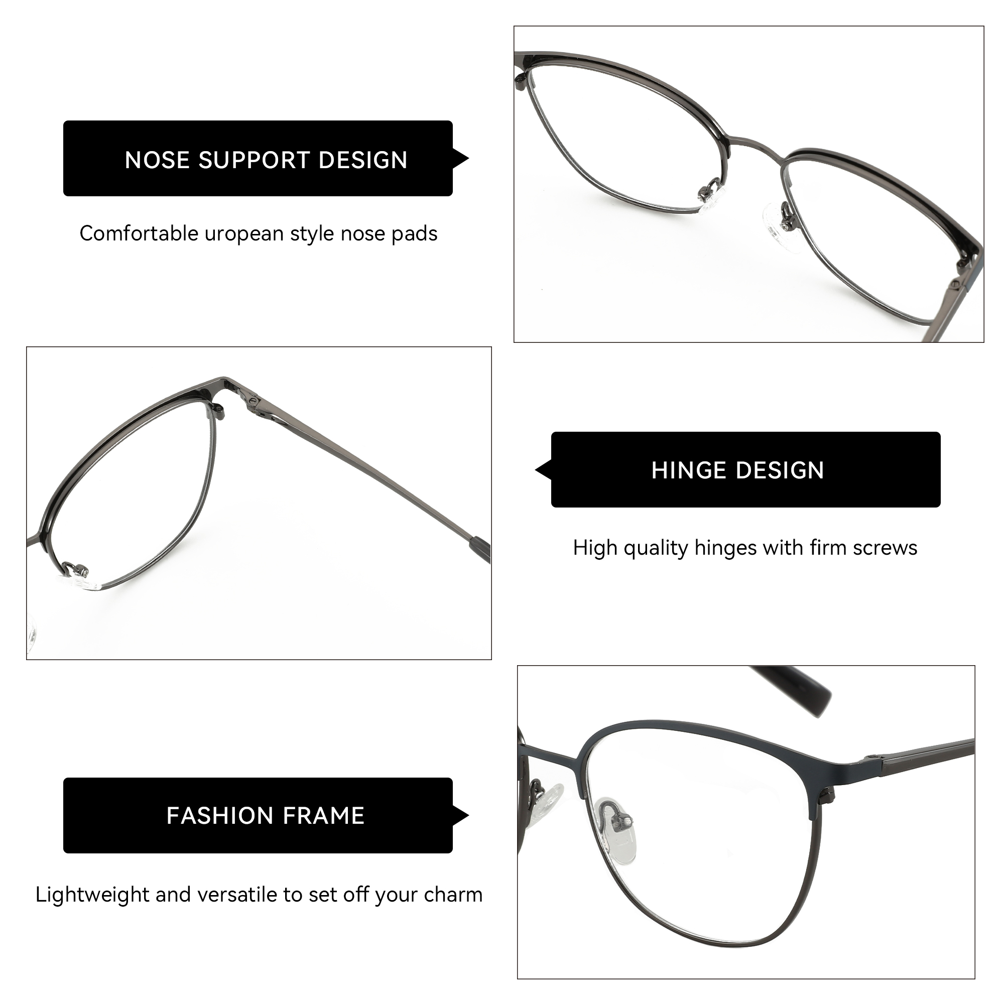 ZENOTTIC Fashion Square Optica - Women'S Fashion Glasses Non Prescription 评论和价格